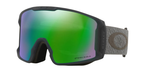 Oakley Line Miner L Snow Goggle with a Grey Aura Frame and a Prizm Jade Iridium Lens 2023 - M I L O S P O R T