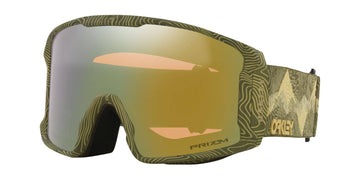 Oakley Line Miner L Snow Goggle with a Sage Kotsenburg Signature Frame and a Prizm Sage Gold Lens 2023