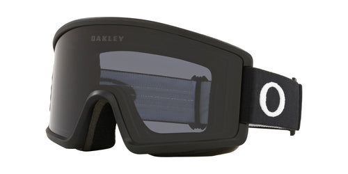 Oakley Target Line L Snow Goggle with a Matte Black Frame and a Dark Grey Lens 2023 - M I L O S P O R T