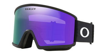 Oakley Target Line L Snow Goggle with a Matte Black Frame and a Violet Iridium Lens 2023