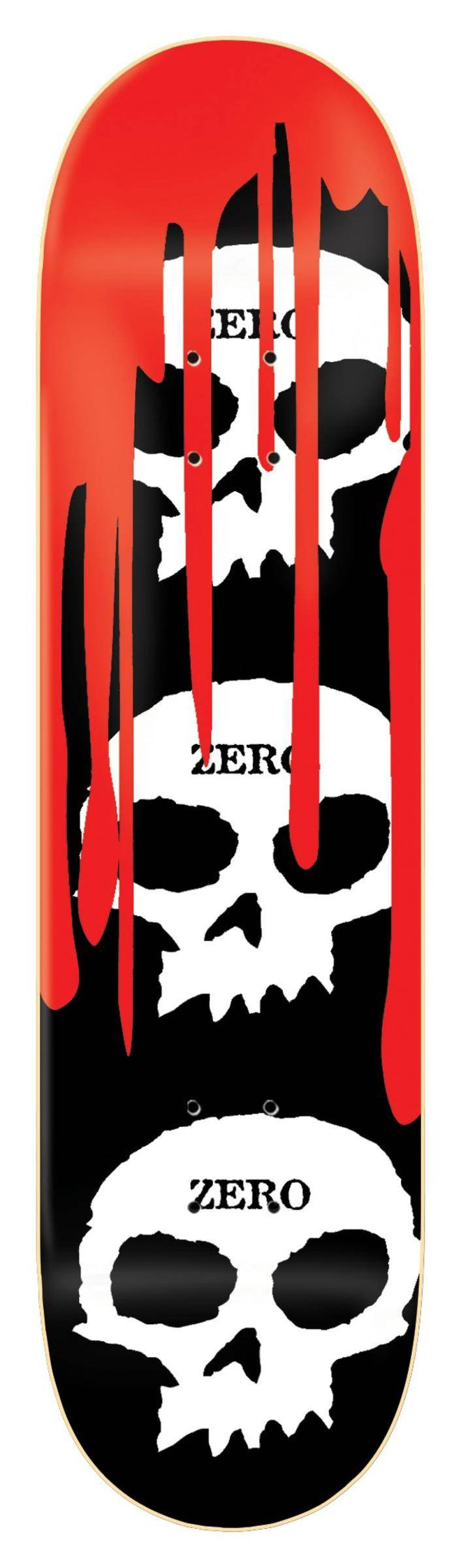 Zero 3 Skull Blood Skateboard Deck - M I L O S P O R T