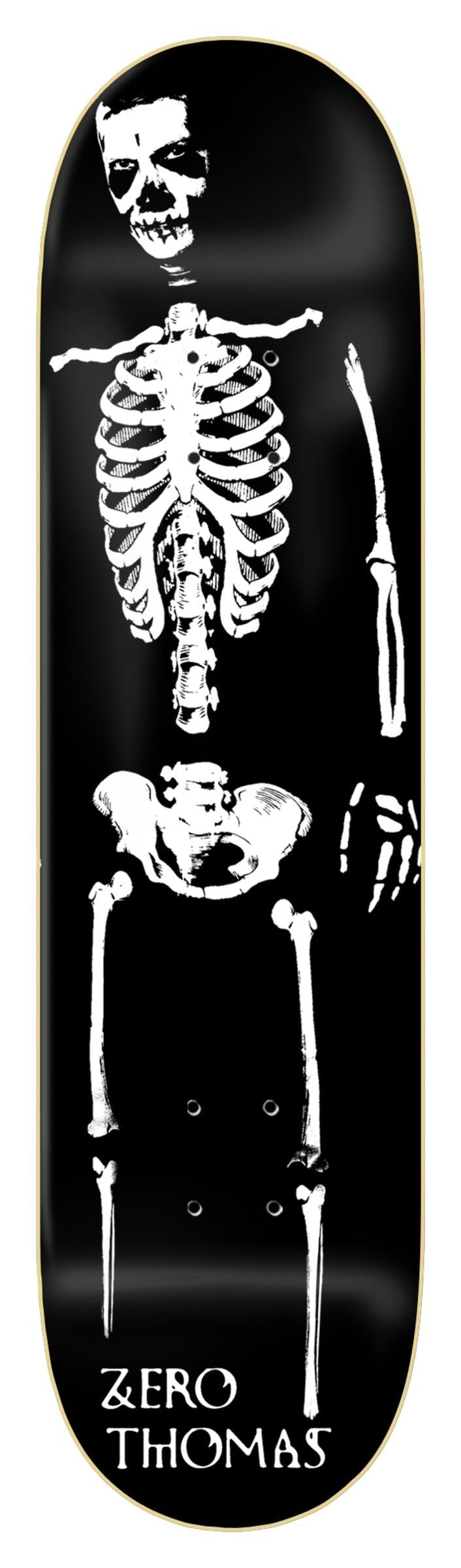 Zero Dying To Live Skeleton Skateboard Deck - M I L O S P O R T