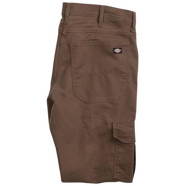 Dickies Tough Max Duck Carpenter Pants in Stonewashed Brown Duck Color