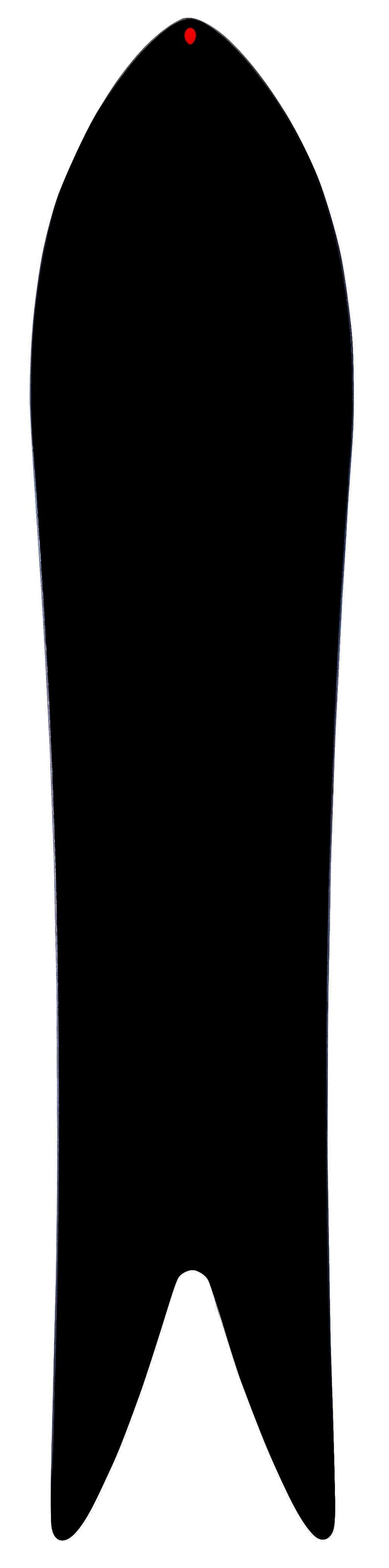 2022 Gentemstick Big Fish Outline Core Snowboard