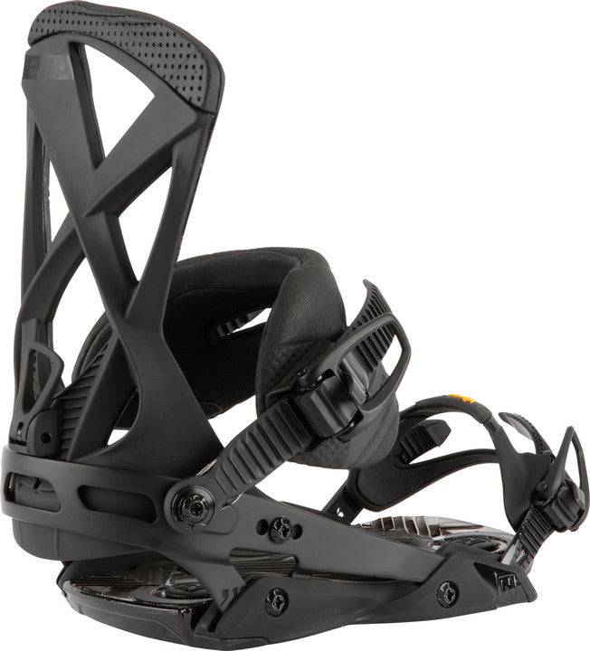 2022 Nitro Phantom Snowboard Binding in Ultra Black view two