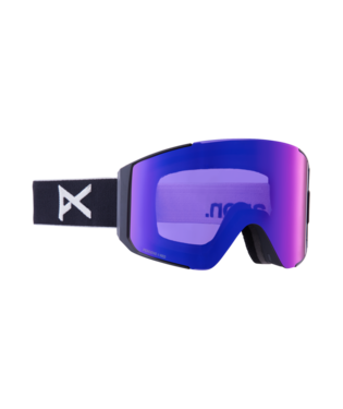 Anon Sync Snow Goggle in Black with a Perceive Sunny Red Lens and a Perceive Cloudy Burst Bonus Lens 2023