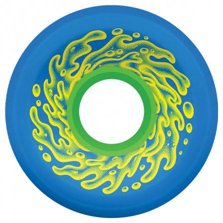 Slime Balls OG 66mm Slime Blue Green Skate Wheels in 78A - M I L O S P O R T