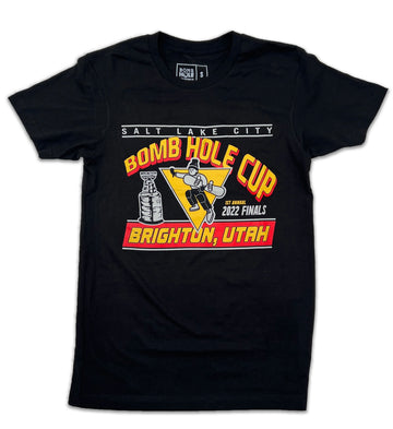 The Bomb Hole Cup T-shirt in Black