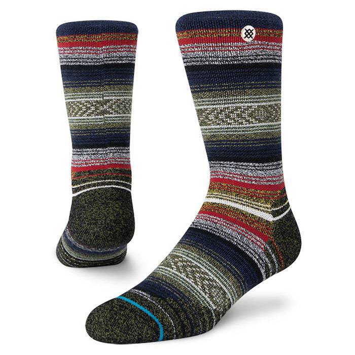 Stance Windy Peak Sock in Black - M I L O S P O R T