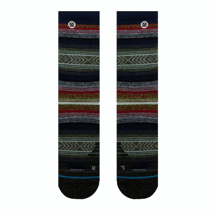 Stance Windy Peak Sock in Black - M I L O S P O R T