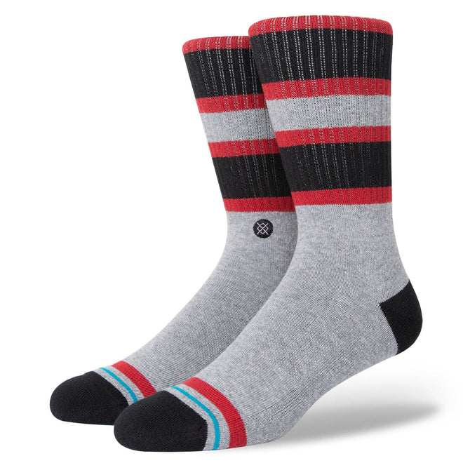 Stance Que Crew Sock in Heather Grey - M I L O S P O R T