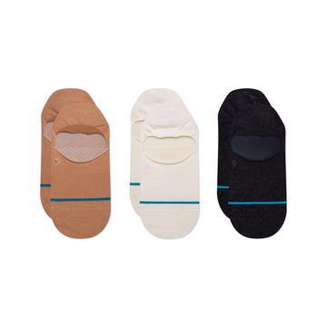 Stance Muted 3 Pack Womens Sock in Multi Color