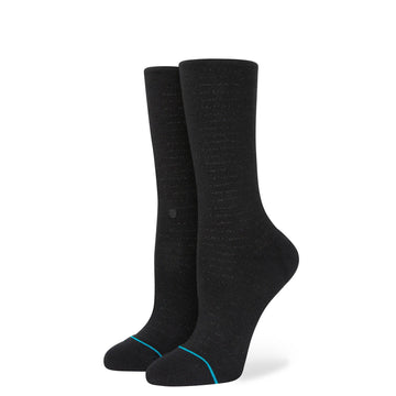 Stance Verve Womens Sock in BLACK