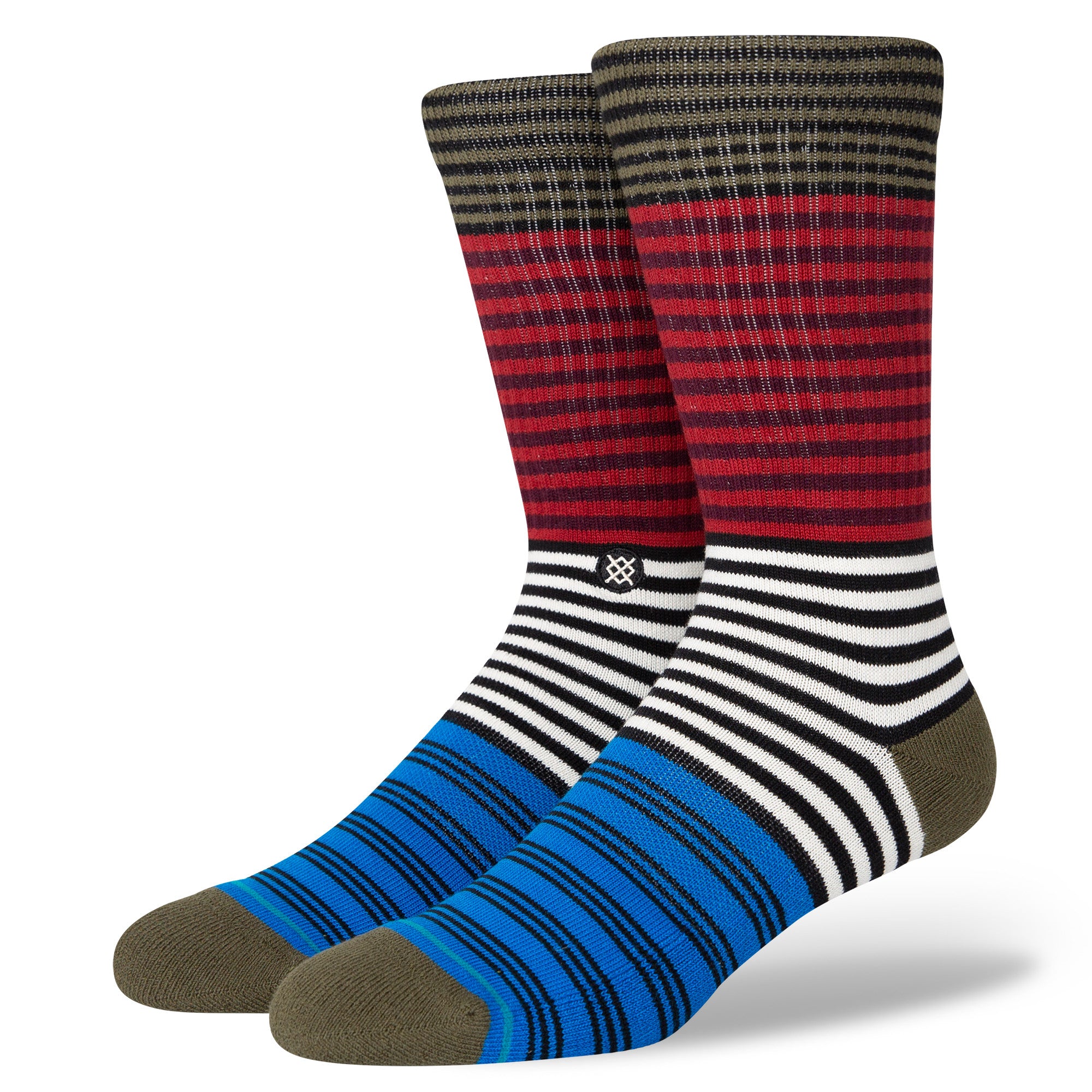 Stance Diatonic Sock in Black - M I L O S P O R T