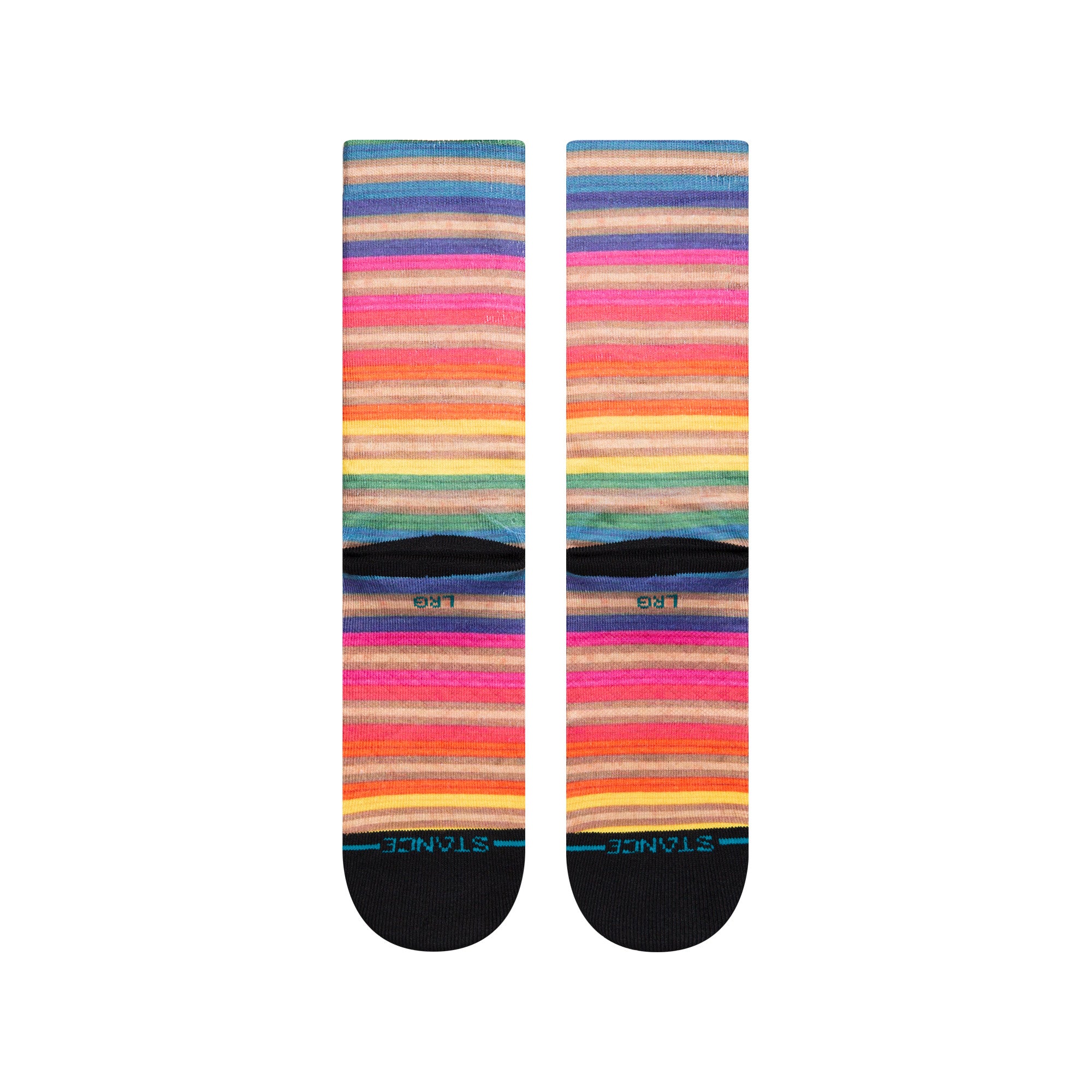 Stance Haroshi Stripe Sock in Multi - M I L O S P O R T
