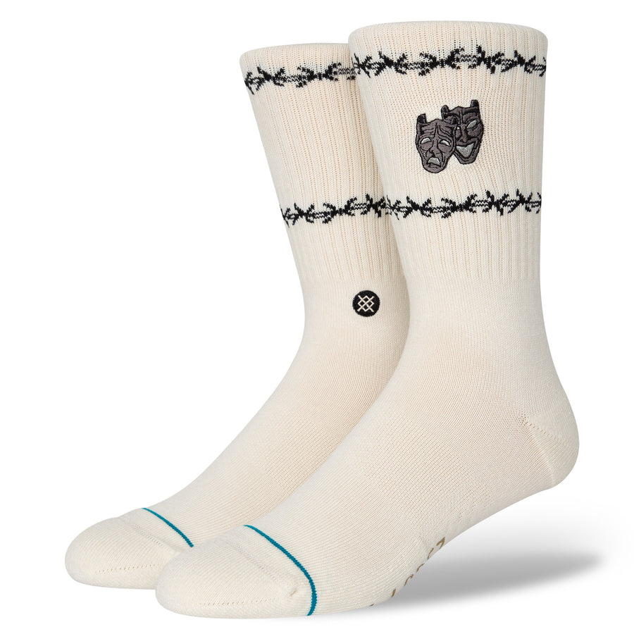 Stance Louie Lopez Sock in Off White
