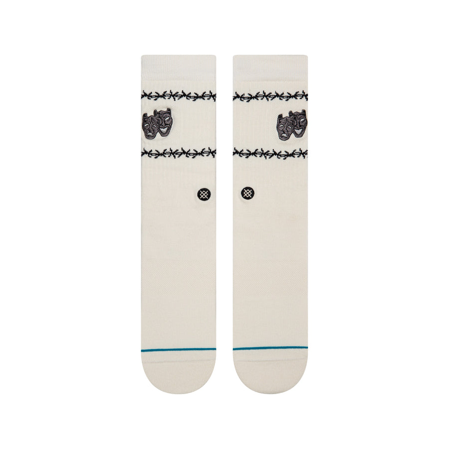 Stance Louie Lopez Sock in Off White