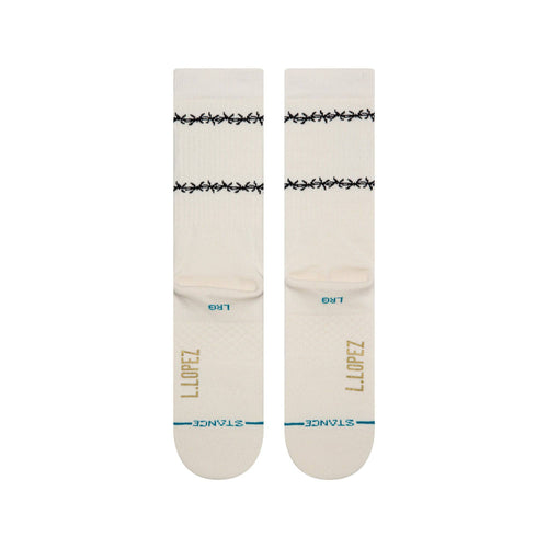 Stance Louie Lopez Sock in Off White - M I L O S P O R T