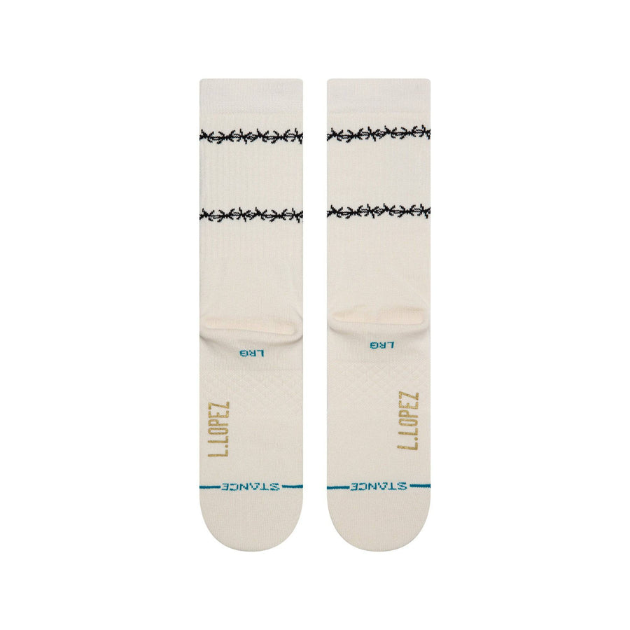 Stance Louie Lopez Sock in Off White