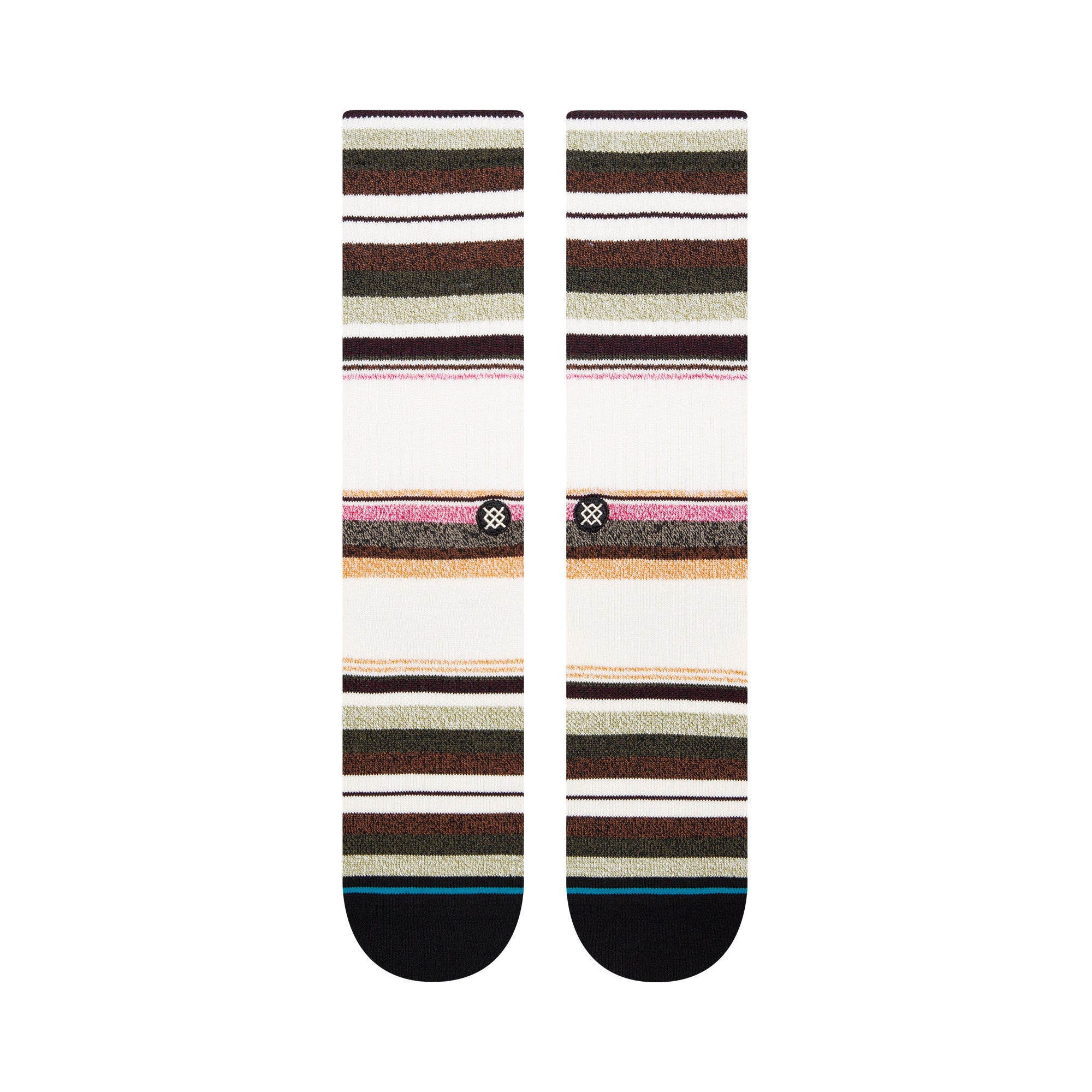 Stance Sun Set Crew Sock in Offwhite - M I L O S P O R T