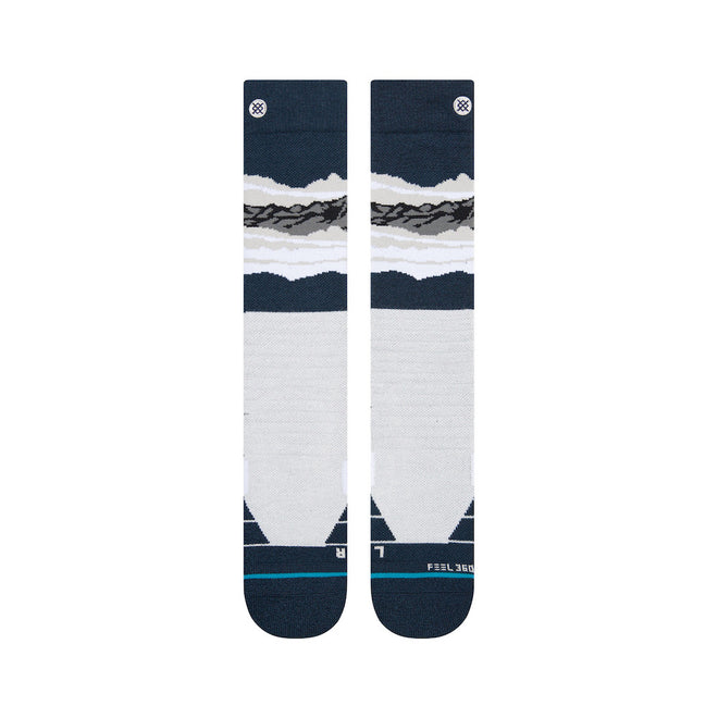 Stance Chin Valley Snow Sock in Blue 2023 - M I L O S P O R T