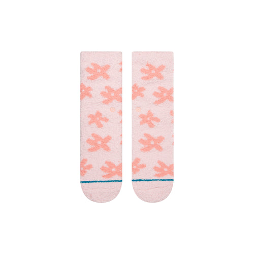 Stance Pollen Plush Sock in Pink