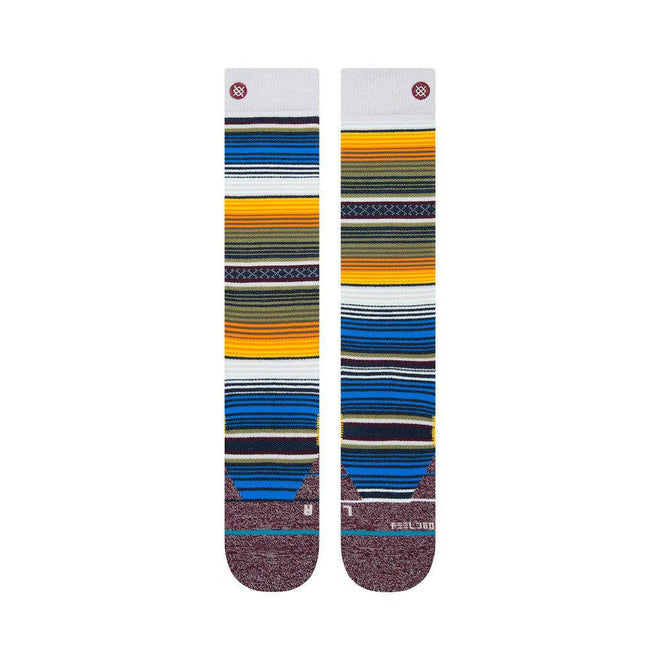 Stance Curren Snow Snow Sock in Natural 2023 - M I L O S P O R T