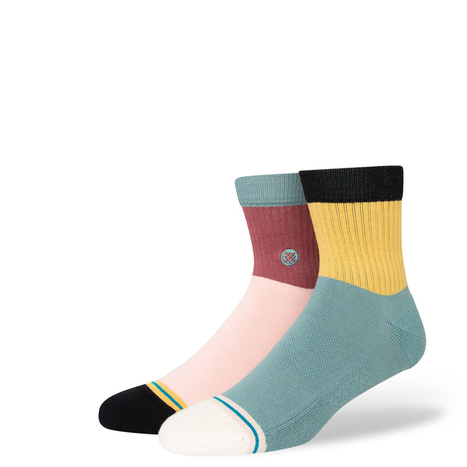 Stance Blocked Quarter Sock in Multi Color