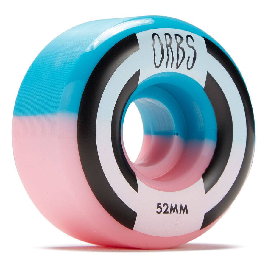 Orbs Apparitions Splits Pink and Blue Skate Wheel 99a in 52mm