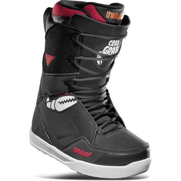 2022 Thirty Two (32) Lashed Crab Grab Snowboard Boot in Black Grey And Red