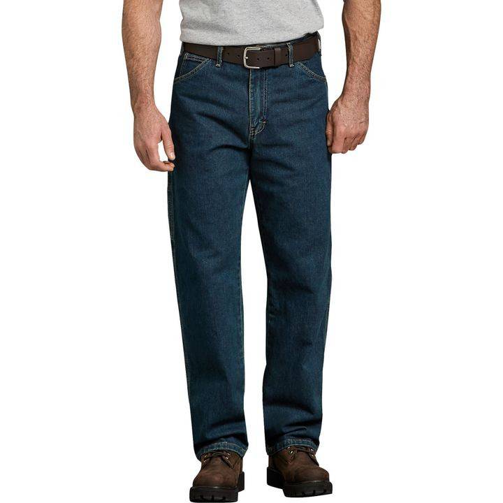 Dickies 1993 Relaxed Fit Carpenter Jean in Tinted Heritage Khaki (Blue) - M I L O S P O R T