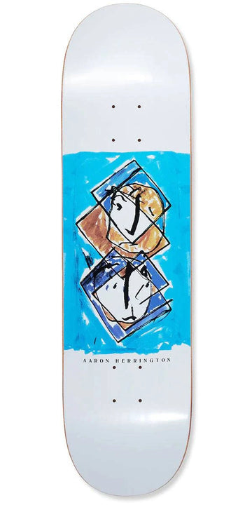 Polar Aaron Herrington Twisted Skateboard Deck in 8.5''