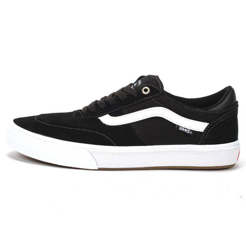 Vans Gilbert Crockett 2 Pro Shoe in Black and White - M I L O S P O R T