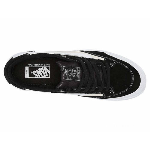 Vans Berle Pro Skate Shoe in Black and True White - M I L O S P O R T