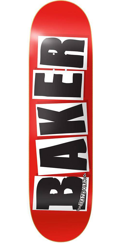 Baker Brand Logo Skateboard Deck in Black - M I L O S P O R T