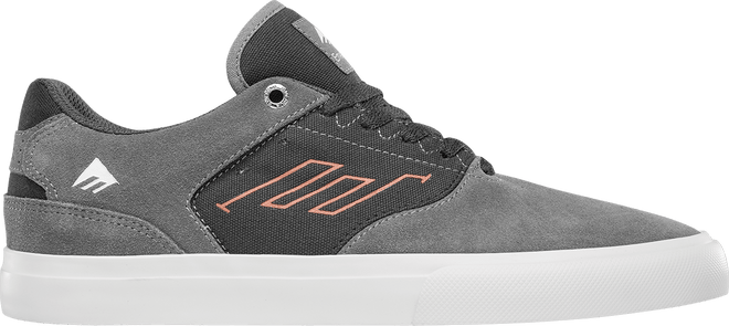 Emerica The Low Vulc Skate Shoe in Dark Grey - M I L O S P O R T