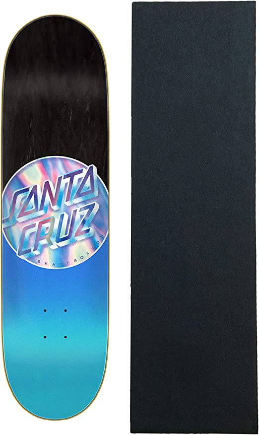 Santa Cruz Iradescent Dot Skateboard in 8.5'' - M I L O S P O R T