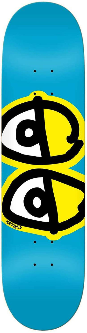 Krooked Team Eyes Skate Deck in 8.75