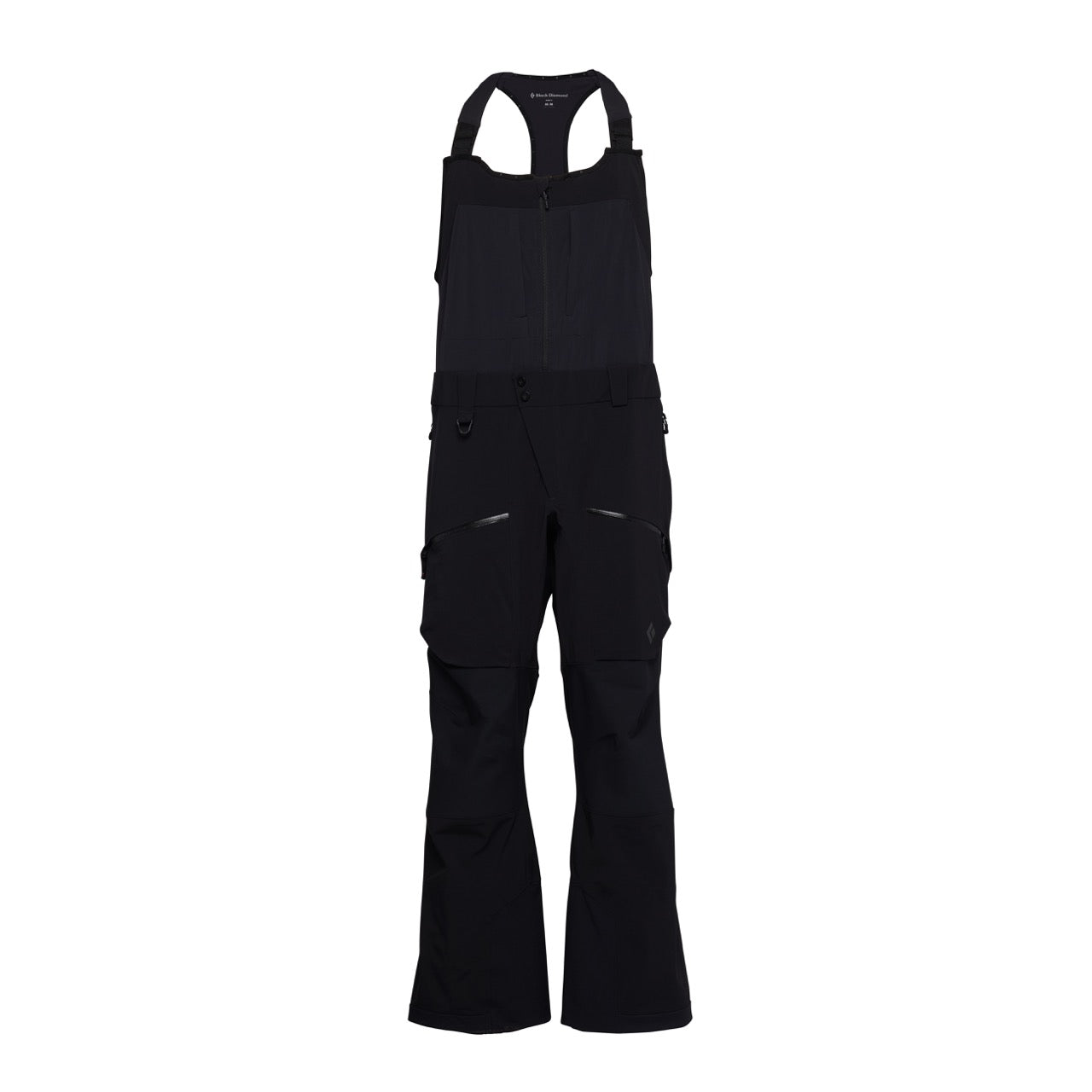 Black Diamond Mens Recon Stretch Pro Bibs in Black 2023 - M I L O S P O R T