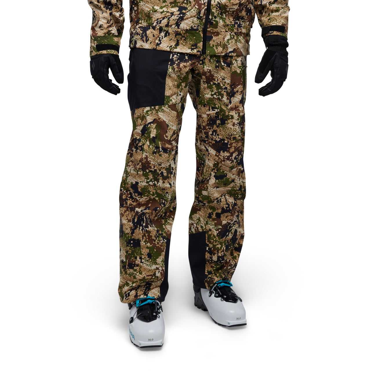 Black Diamond Mens Mission Pants in Camo Print 2023 - M I L O S P O R T