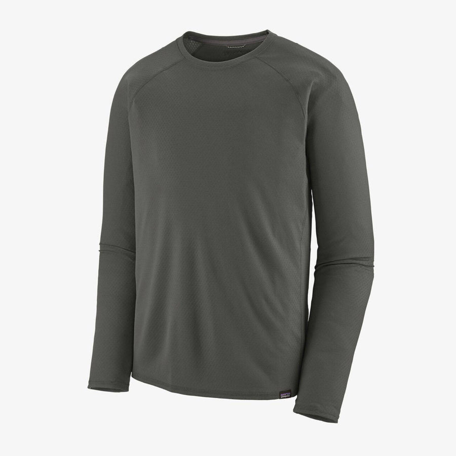 2022 Patagonia Mens Mid Weight Capilene Base Layer Shirt in Forge Grey