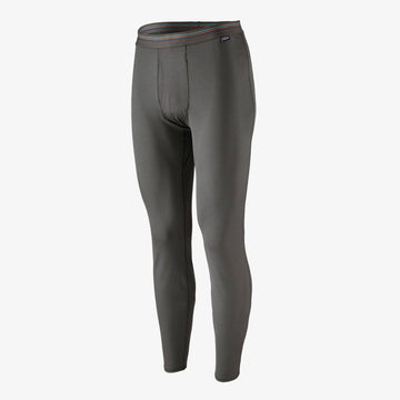 2022 Patagonia Mens Mid Weight Capilene Base Layer Pant in Forge Grey