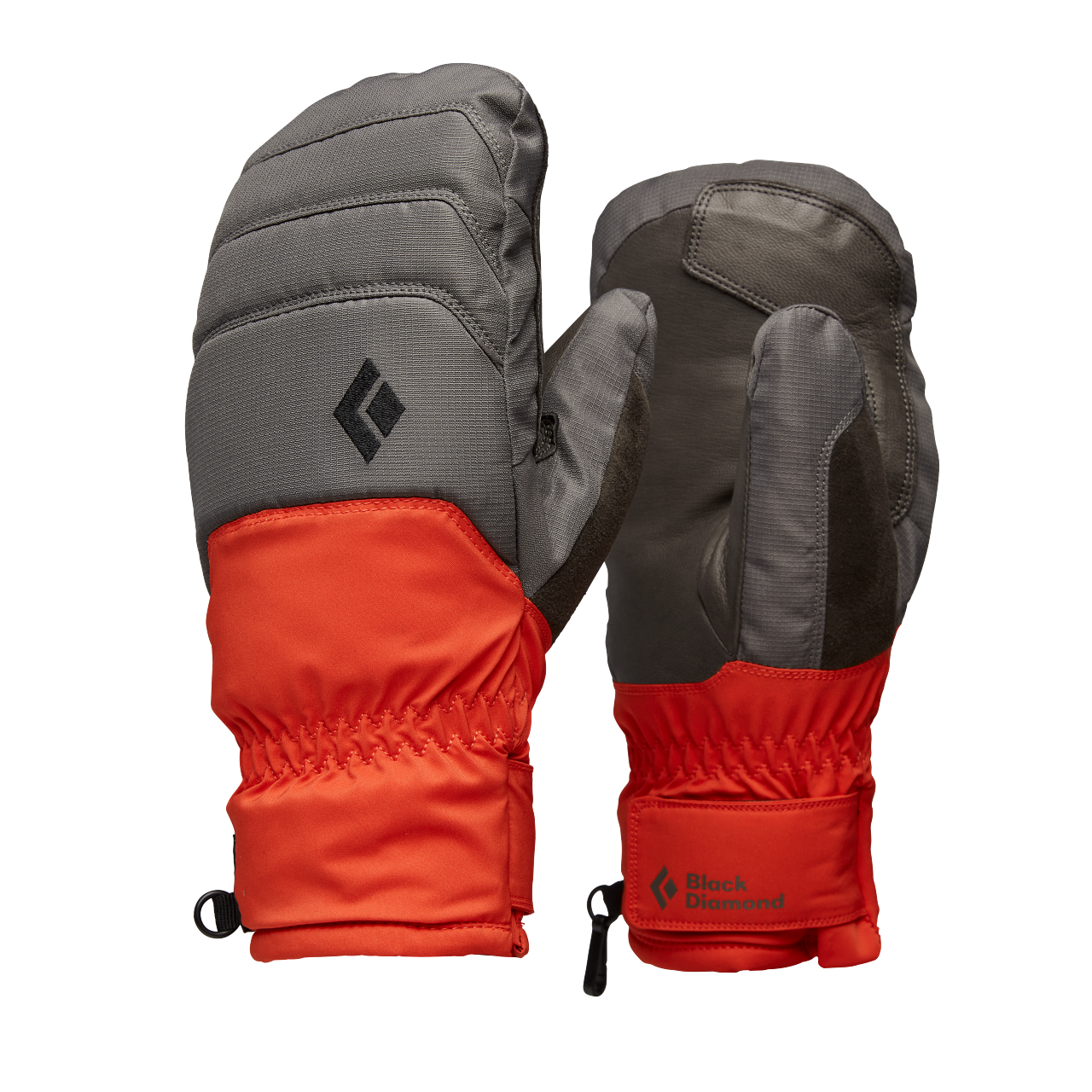 Black Diamond Mission MX Mitts in Walnut and Octane2023 - M I L O S P O R T
