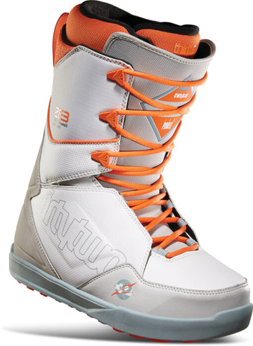 Thirty Two (32) Lashed Powell Snowboard Boot in Grey White and Orange 2023