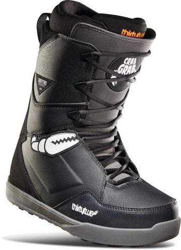 Thirty Two (32) Lashed Crab Grab Snowboard Boot in Black Grey and White 2023