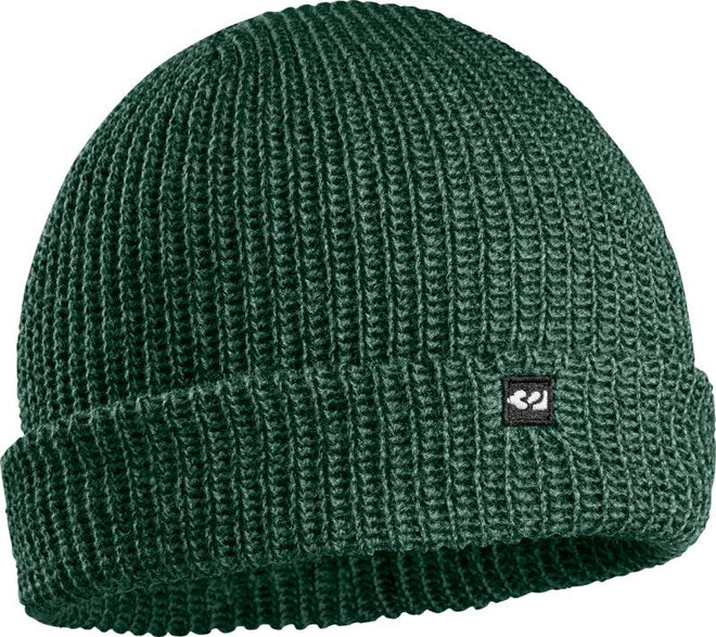 Thirty Two (32) Basixx Beanie in Black and Green 2023 - M I L O S P O R T