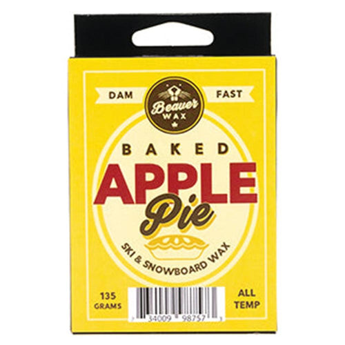 Beaver Wax Baked Apple Pie Scented Snowboard Wax - M I L O S P O R T