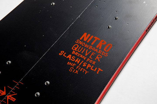 2022 Nitro Slash Split Snowboard topsheet