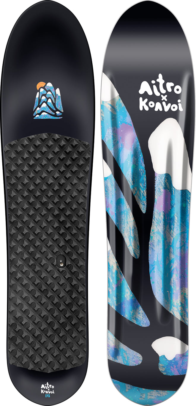 Nitro X Konvoi Pow Surfer Snowboard 2024 - M I L O S P O R T
