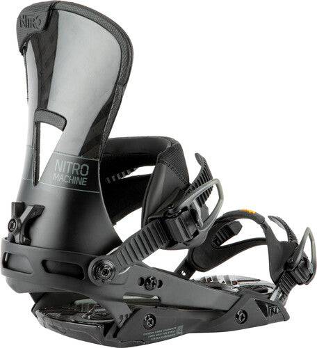 Nitro Machine Snowboard Binding in Carbon Grey 2023 - M I L O S P O R T
